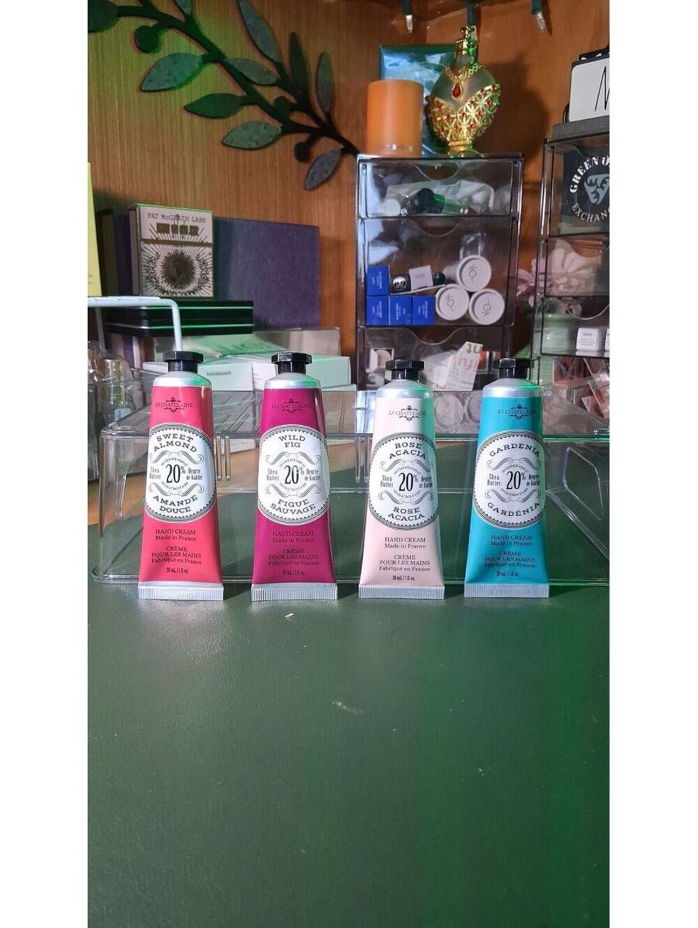 La Chatelaine Luxury Shea Butter Hand Cream Set – Set of 4